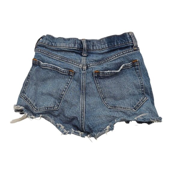 Women's - Abercrombie & Fitch The Mom High Rise Shorts, Size 00 - Picture 5 of 5